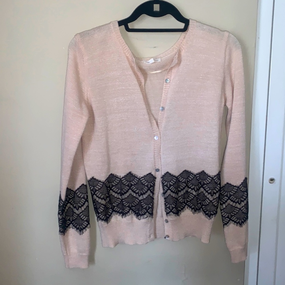 creme (long-sleeve) cardigan by Hem & Thread